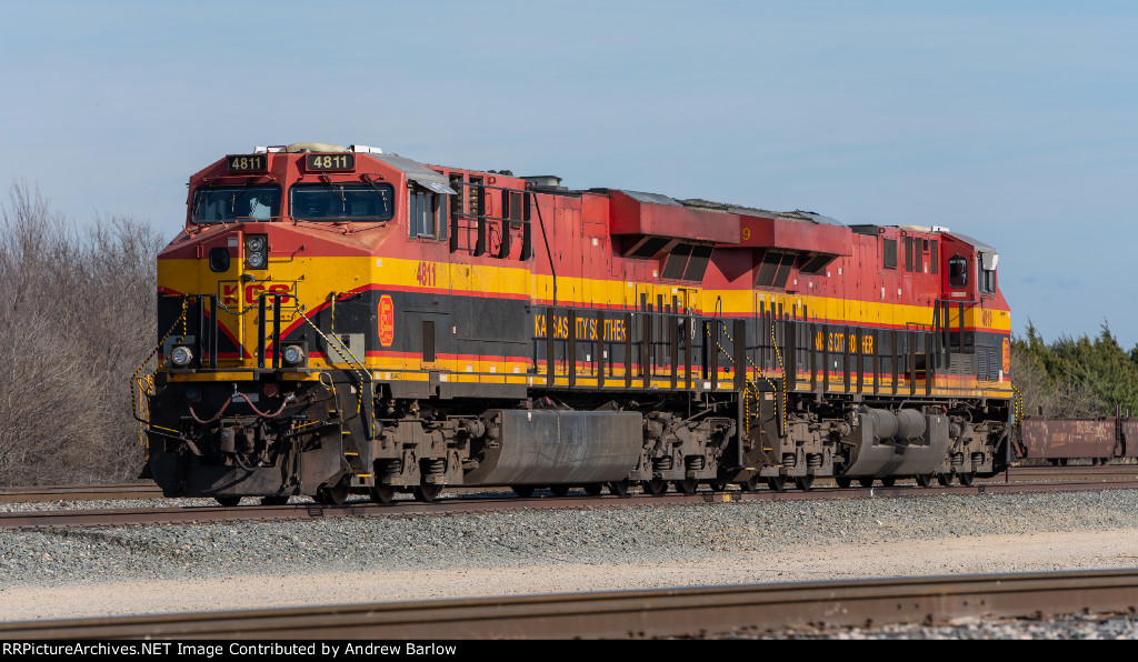 KCS GEVOs at Wylie Yard